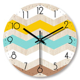 Wooden Wood Grain Minimalist Fashionist Wall Clock